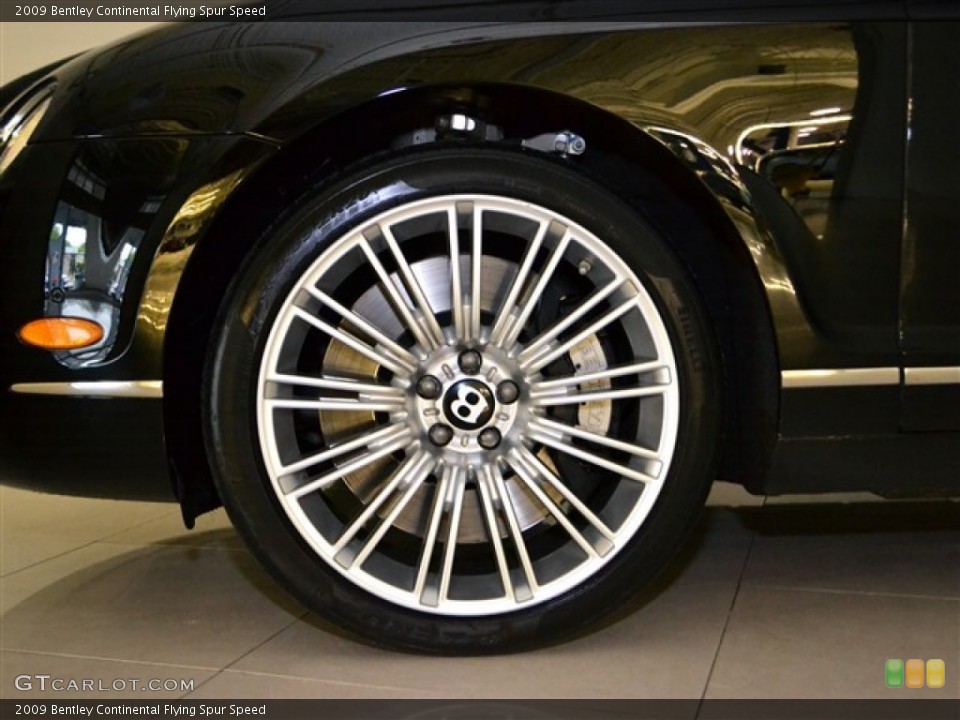 2009 Bentley Continental Flying Spur Speed Wheel and Tire Photo #51004933