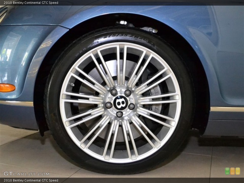 2010 Bentley Continental GTC Speed Wheel and Tire Photo #51005905