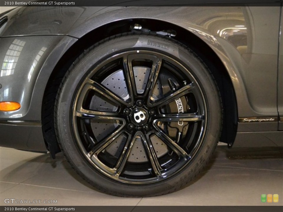 2010 Bentley Continental GT Supersports Wheel and Tire Photo #51006685