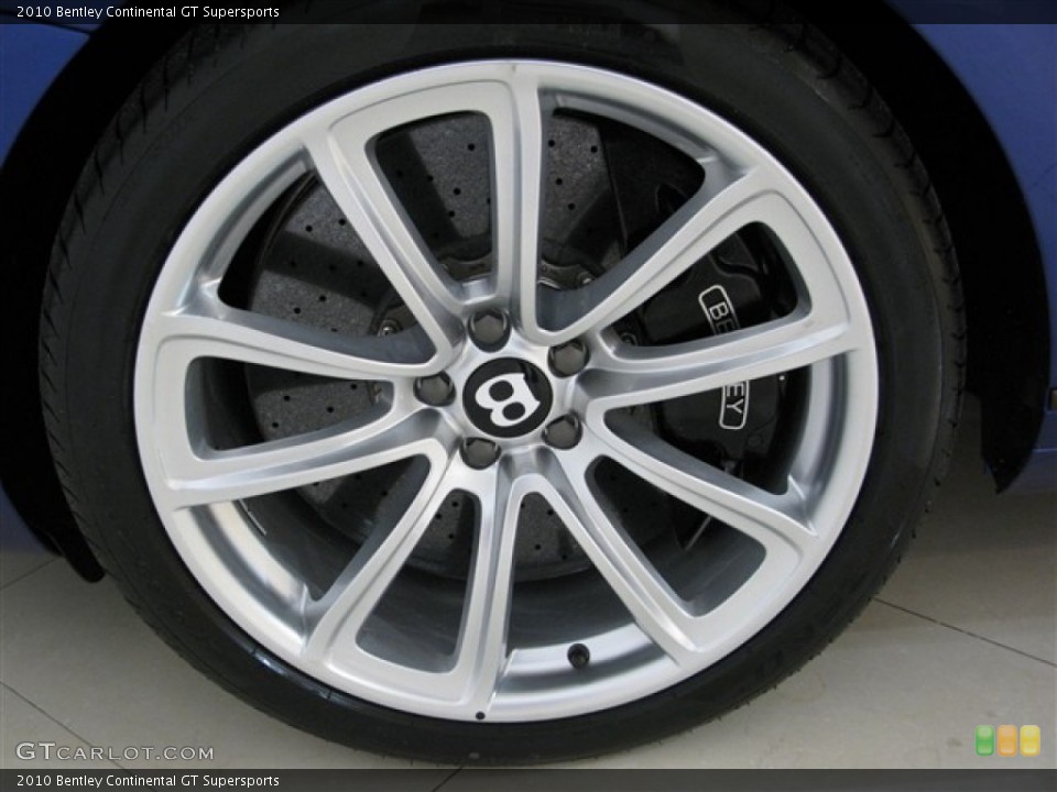 2010 Bentley Continental GT Supersports Wheel and Tire Photo #51007309