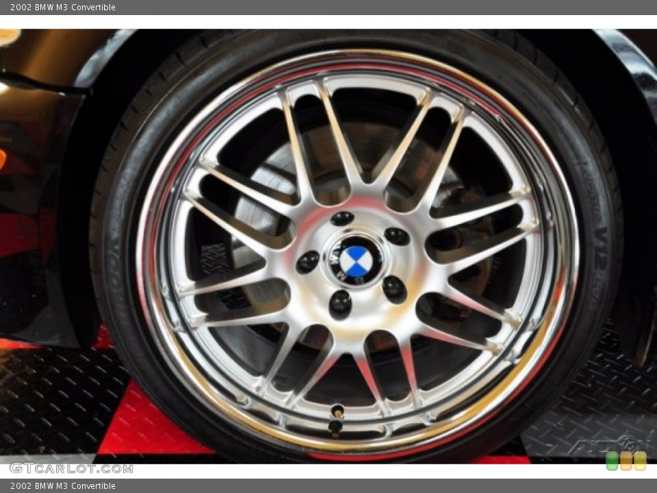 2002 BMW M3 Convertible Wheel and Tire Photo #51007927