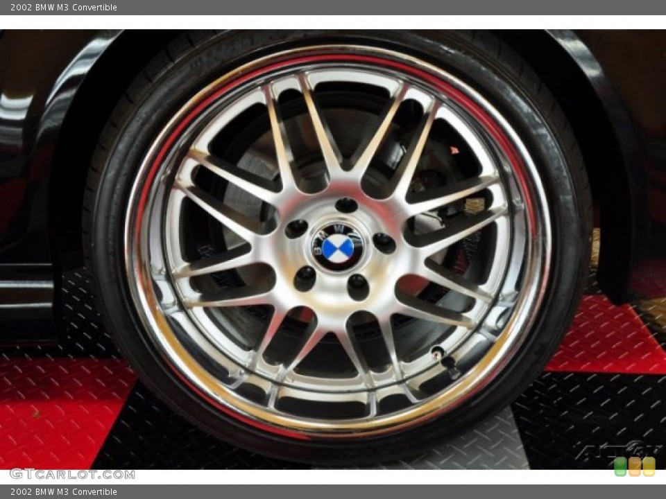 2002 BMW M3 Convertible Wheel and Tire Photo #51007942