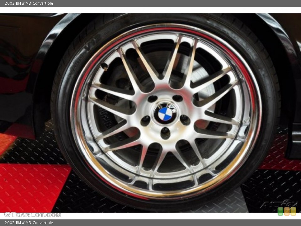2002 BMW M3 Convertible Wheel and Tire Photo #51007957