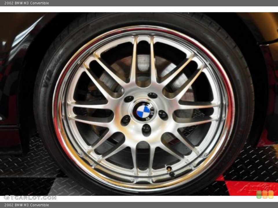 2002 BMW M3 Convertible Wheel and Tire Photo #51007972