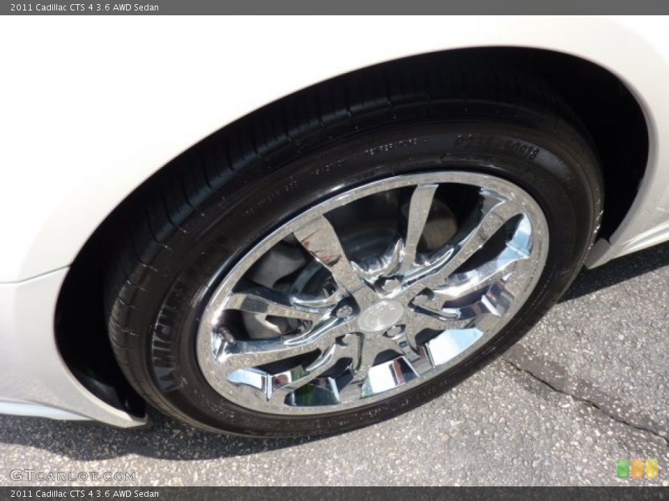 2011 Cadillac CTS 4 3.6 AWD Sedan Wheel and Tire Photo #51008020