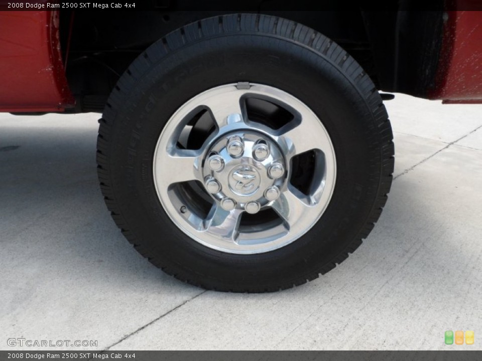 2008 Dodge Ram 2500 SXT Mega Cab 4x4 Wheel and Tire Photo #51008374