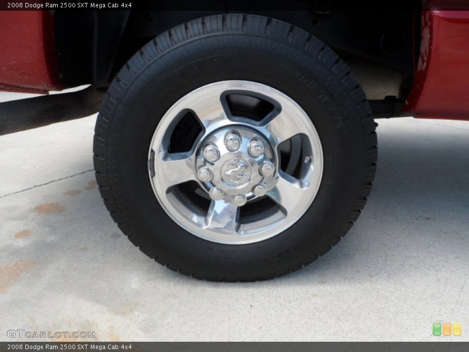 2008 Dodge Ram 2500 SXT Mega Cab 4x4 Wheel and Tire Photo #51008386