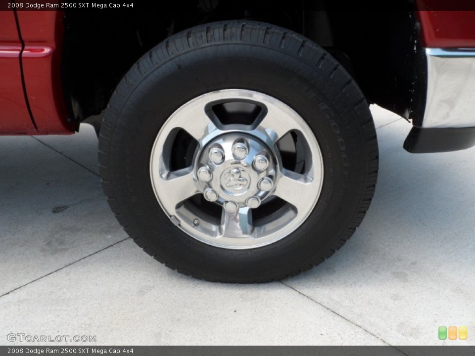 2008 Dodge Ram 2500 SXT Mega Cab 4x4 Wheel and Tire Photo #51008401