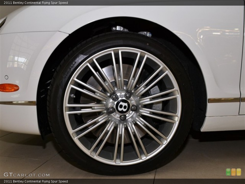 2011 Bentley Continental Flying Spur Speed Wheel and Tire Photo #51009241