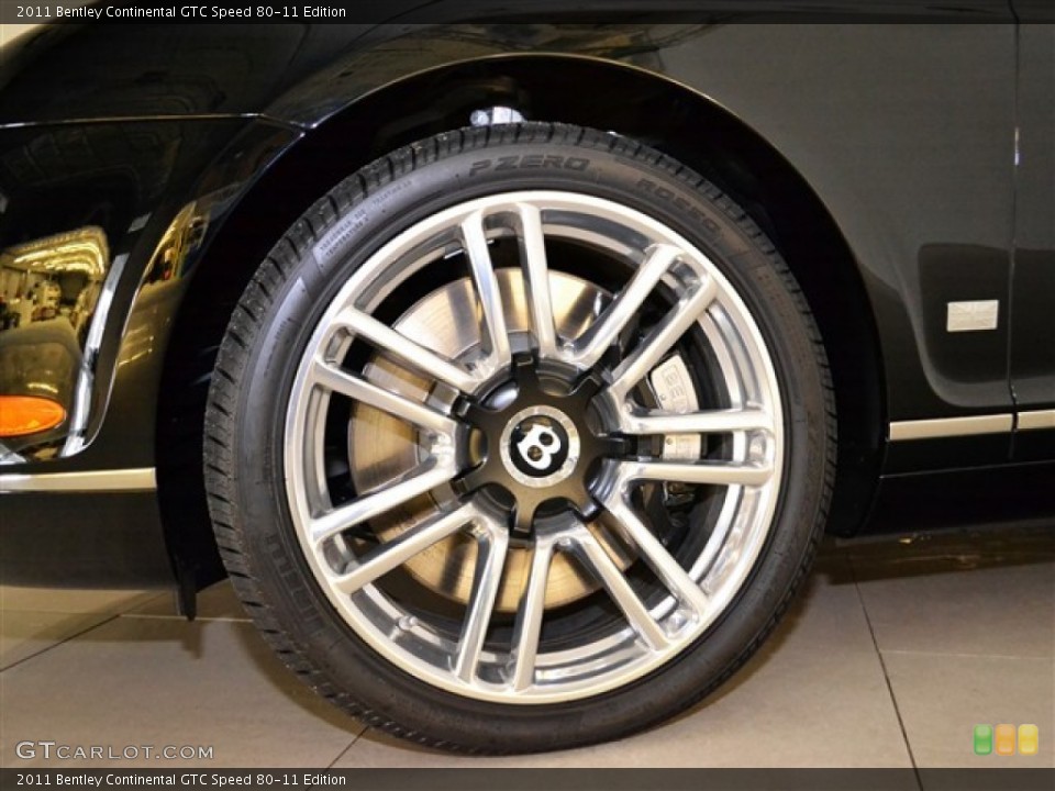 2011 Bentley Continental GTC Speed 80-11 Edition Wheel and Tire Photo #51009724