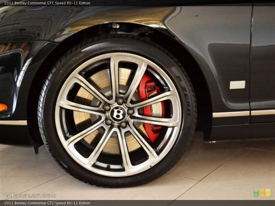 2011 Bentley Continental GTC Speed 80-11 Edition Wheel and Tire Photo #51010003