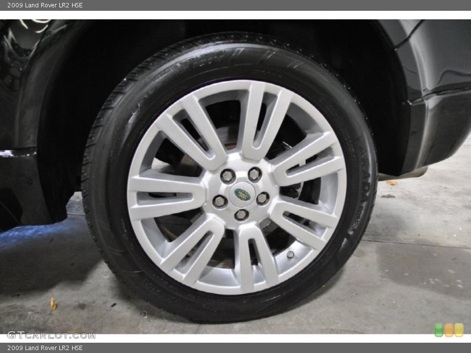 2009 Land Rover LR2 HSE Wheel and Tire Photo #51011518