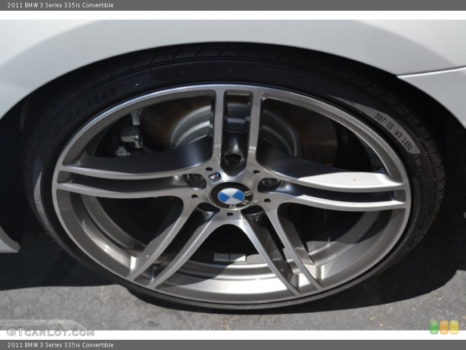 2011 BMW 3 Series 335is Convertible Wheel and Tire Photo #51018931