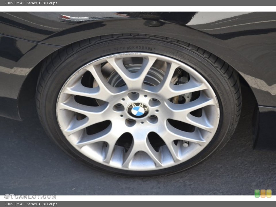 2009 BMW 3 Series 328i Coupe Wheel and Tire Photo #51021208
