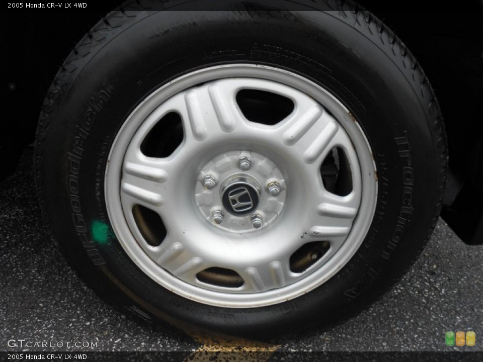 2005 Honda CR-V LX 4WD Wheel and Tire Photo #51024268