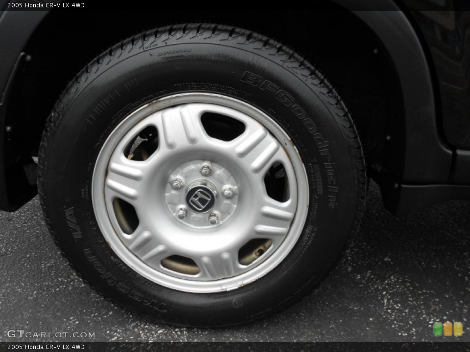 2005 Honda CR-V LX 4WD Wheel and Tire Photo #51024283