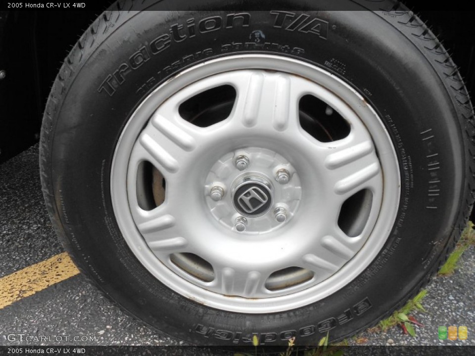 2005 Honda CR-V LX 4WD Wheel and Tire Photo #51024298