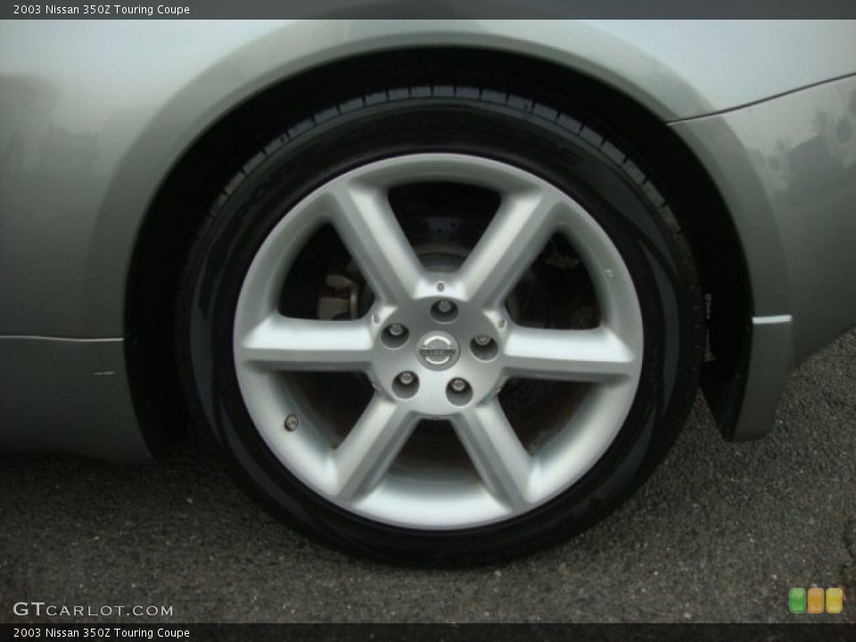 2003 Nissan 350Z Touring Coupe Wheel and Tire Photo #51036100