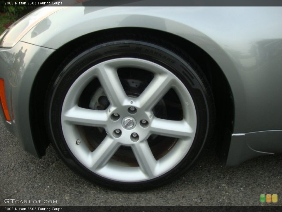 2003 Nissan 350Z Touring Coupe Wheel and Tire Photo #51036115