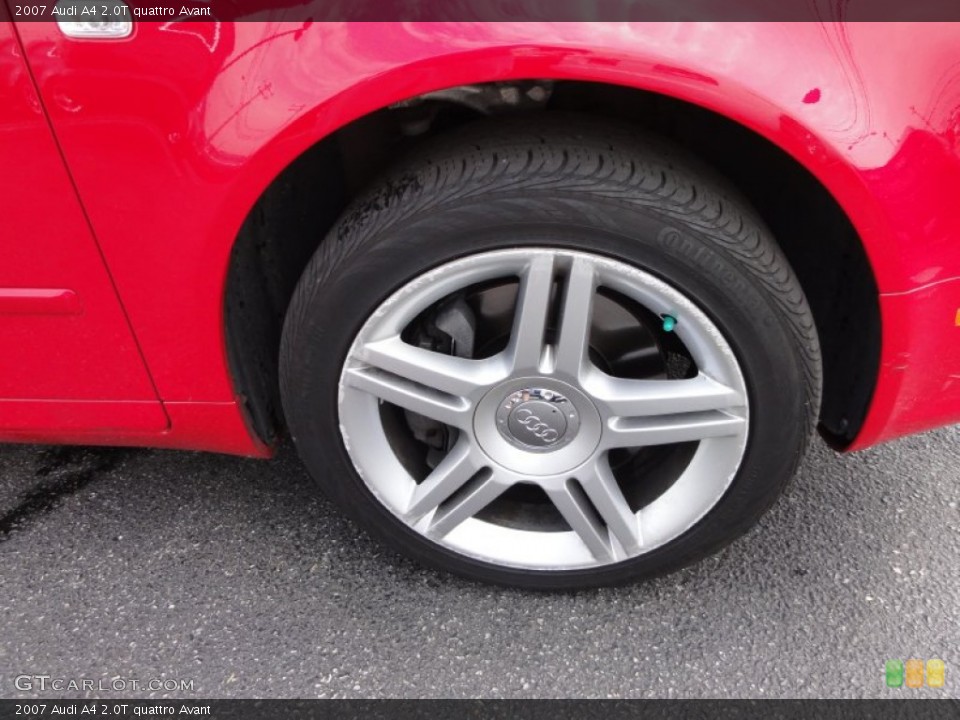 2007 Audi A4 2.0T quattro Avant Wheel and Tire Photo #51037246