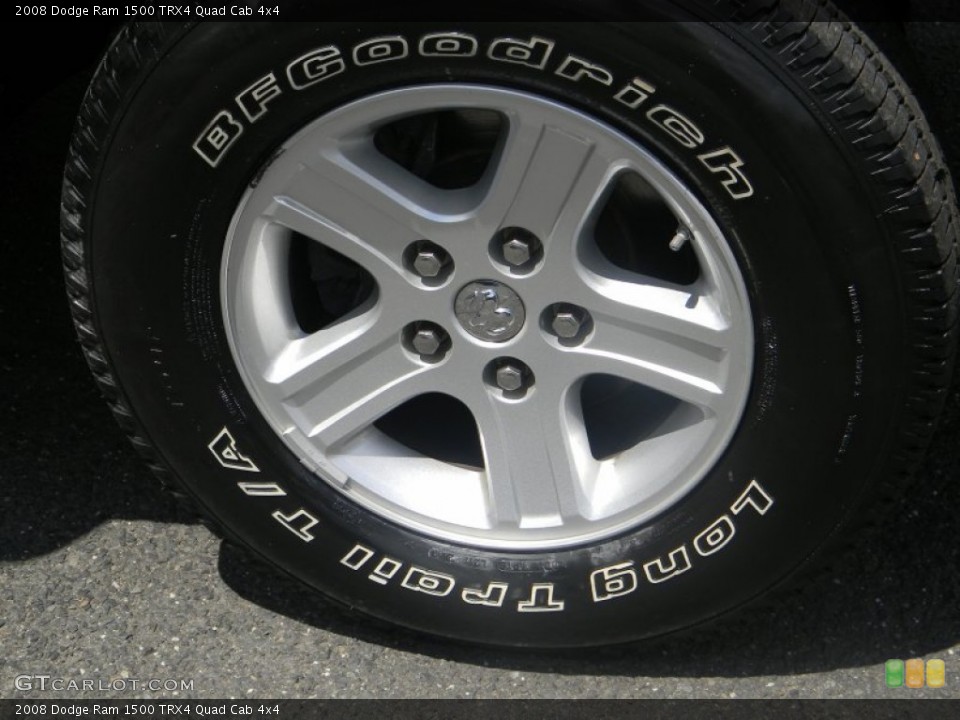 2008 Dodge Ram 1500 TRX4 Quad Cab 4x4 Wheel and Tire Photo #51037753