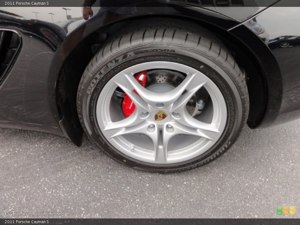 2011 Porsche Cayman S Wheel and Tire Photo #51040567