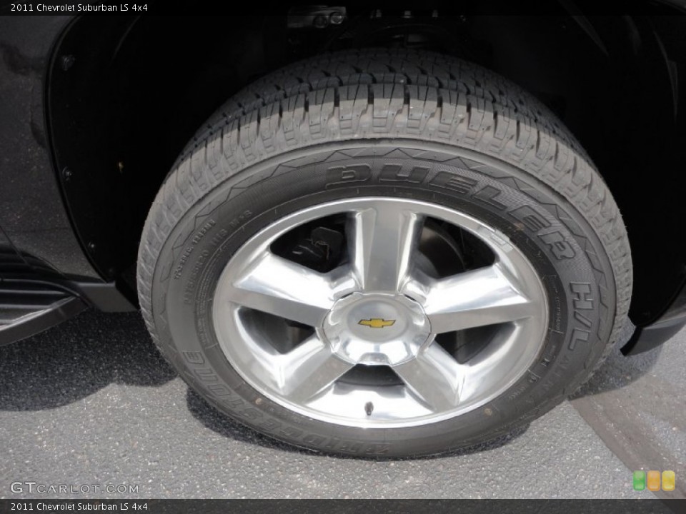 2011 Chevrolet Suburban LS 4x4 Wheel and Tire Photo #51042289