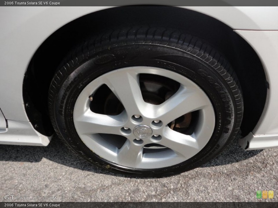 2006 Toyota Solara SE V6 Coupe Wheel and Tire Photo #51049003