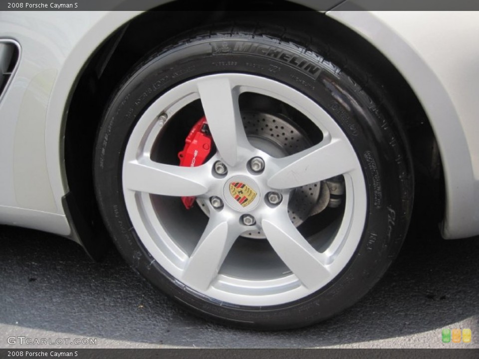 2008 Porsche Cayman S Wheel and Tire Photo #51050848