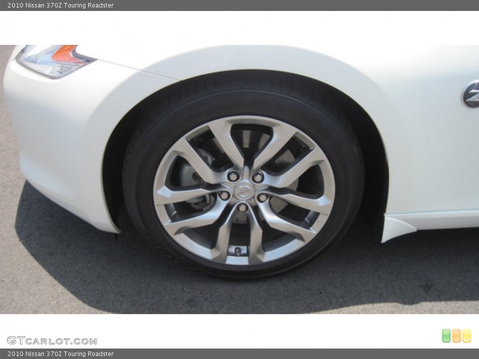 2010 Nissan 370Z Touring Roadster Wheel and Tire Photo #51056572