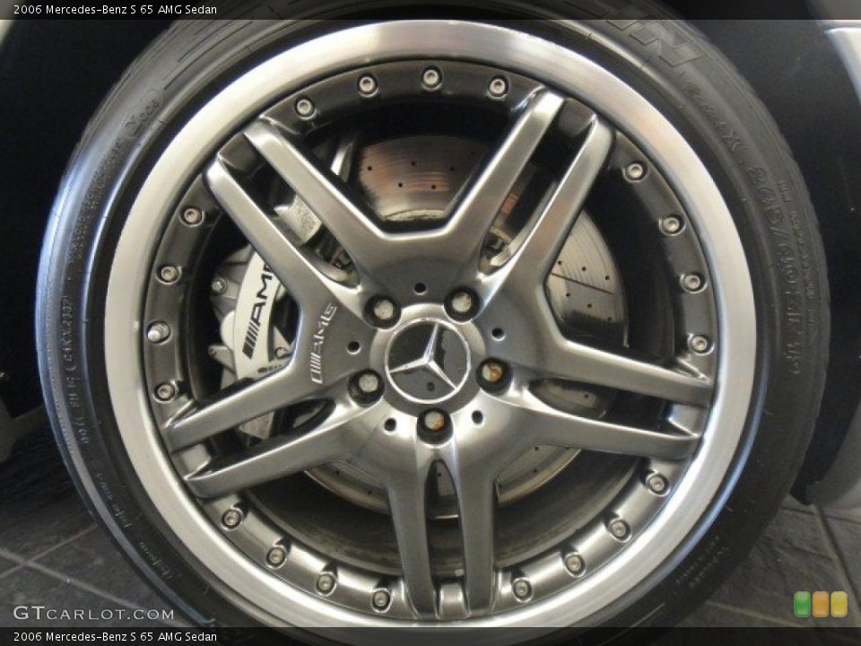 2006 Mercedes-Benz S 65 AMG Sedan Wheel and Tire Photo #51060694