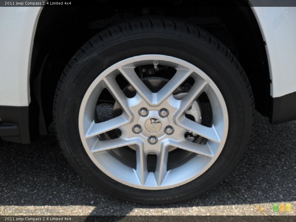 2011 Jeep Compass 2.4 Limited 4x4 Wheel and Tire Photo #51067145