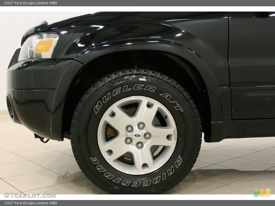 2007 Ford Escape Limited 4WD Wheel and Tire Photo #51072254
