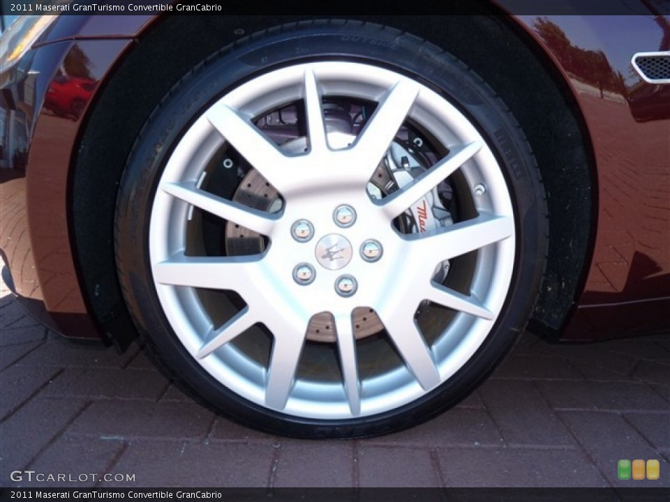 2011 Maserati GranTurismo Convertible GranCabrio Wheel and Tire Photo #51080921