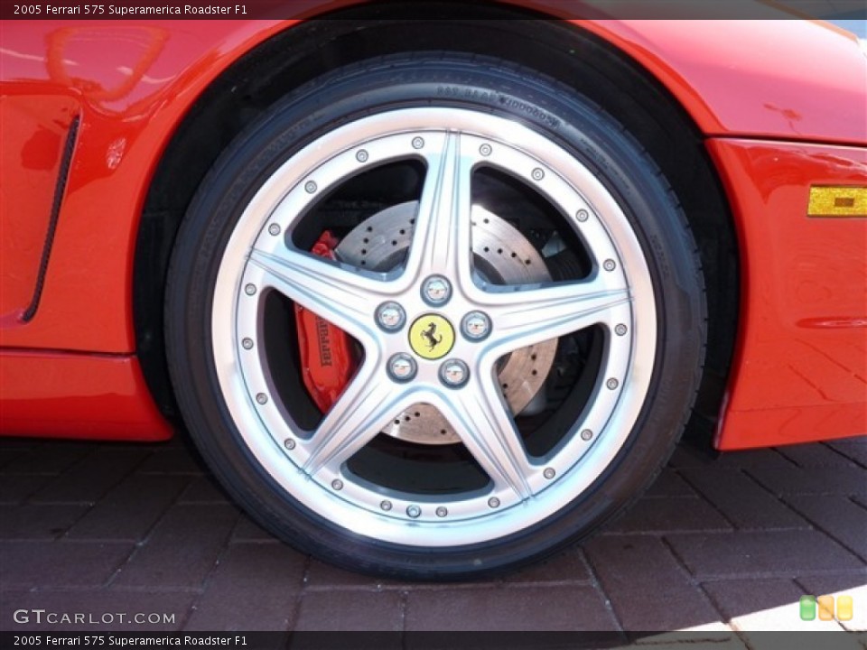 2005 Ferrari 575 Superamerica Roadster F1 Wheel and Tire Photo #51081707