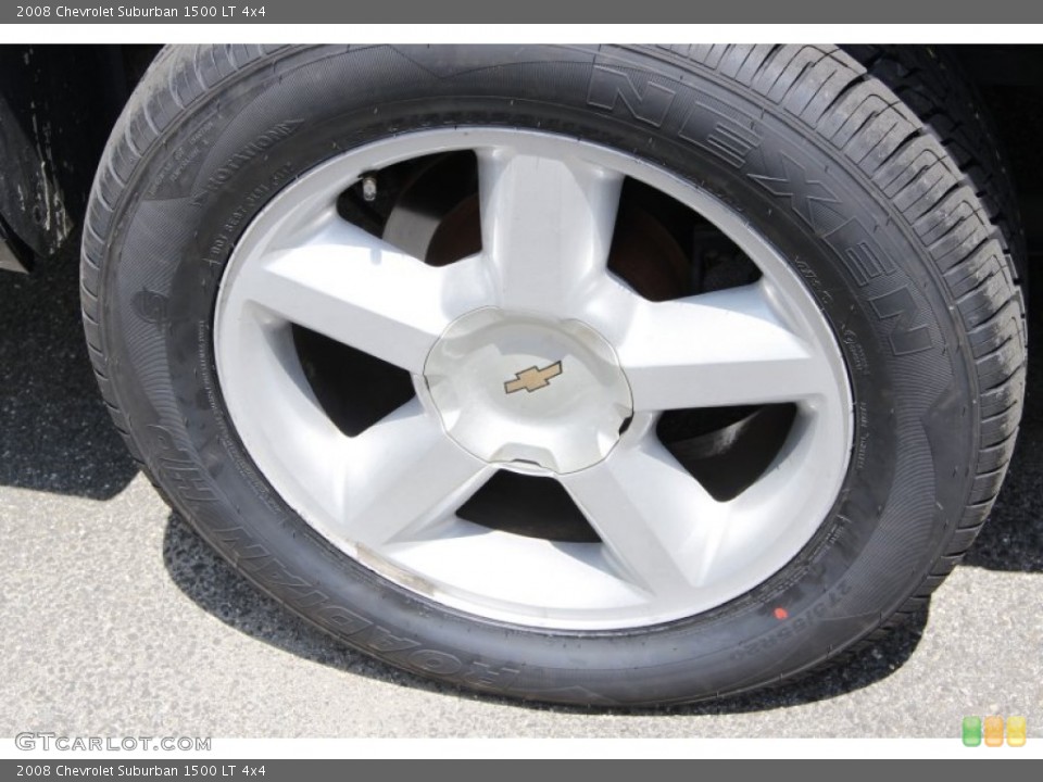 2008 Chevrolet Suburban 1500 LT 4x4 Wheel and Tire Photo #51087389