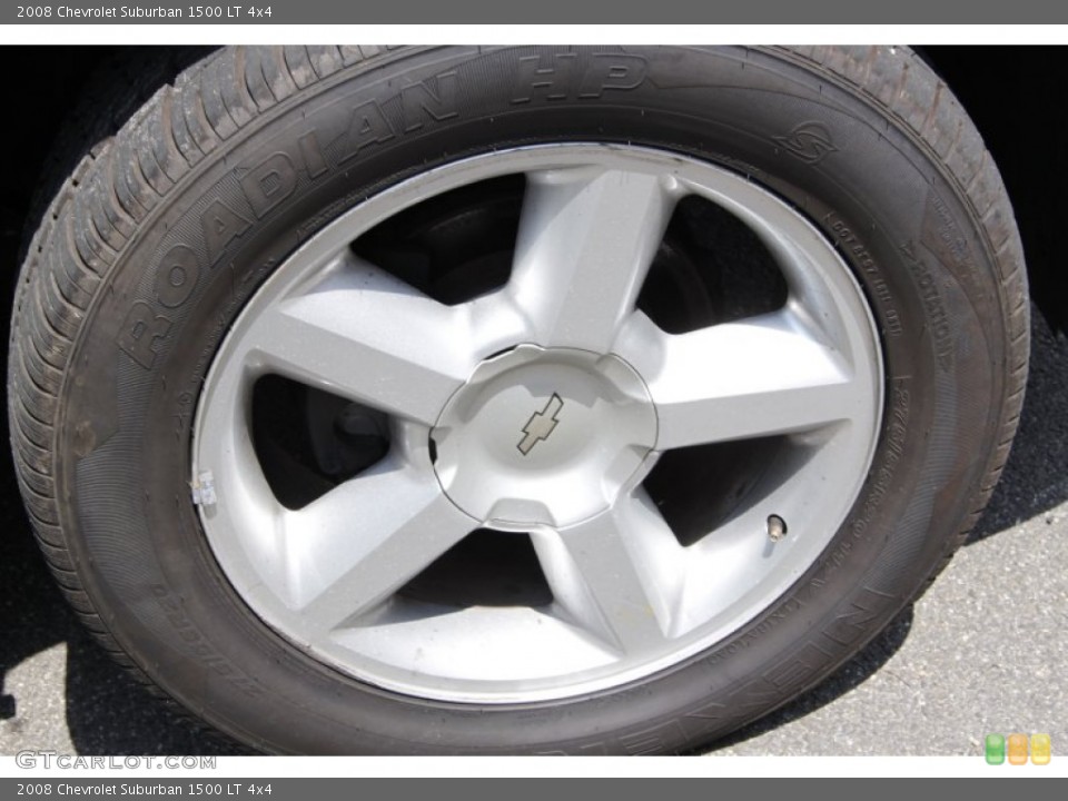 2008 Chevrolet Suburban 1500 LT 4x4 Wheel and Tire Photo #51087407
