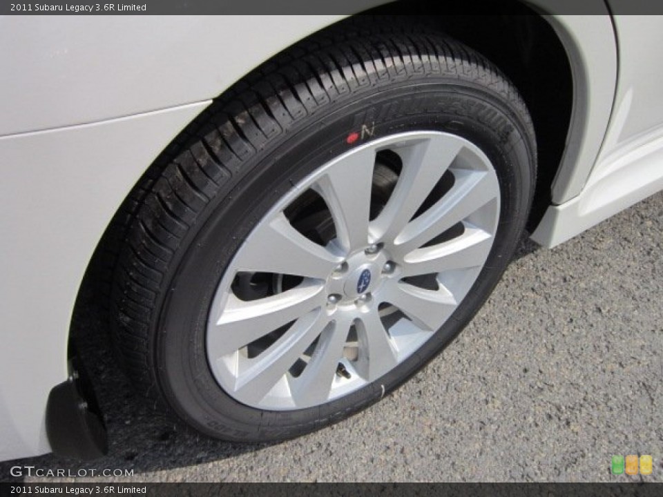 2011 Subaru Legacy 3.6R Limited Wheel and Tire Photo #51090326