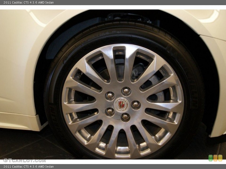 2011 Cadillac CTS 4 3.6 AWD Sedan Wheel and Tire Photo #51090691