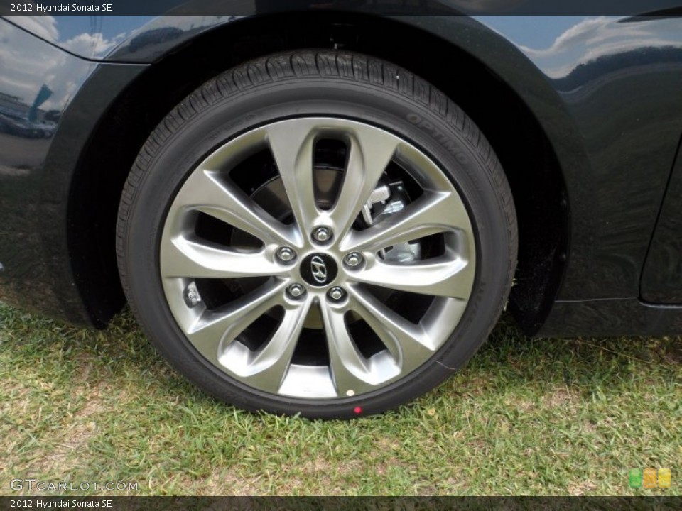 2012 Hyundai Sonata SE Wheel and Tire Photo #51094637