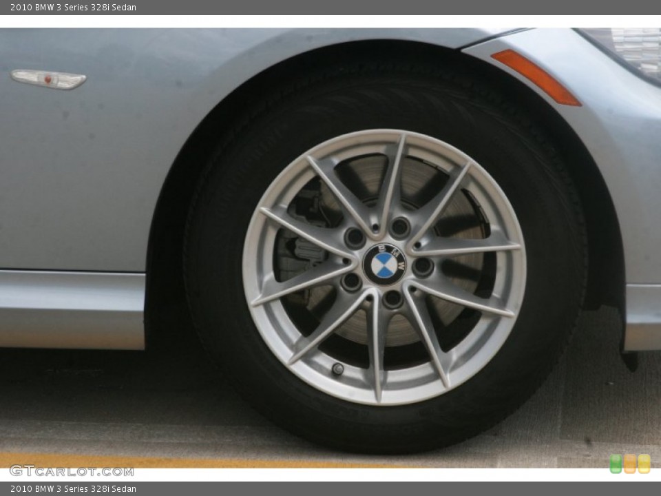 2010 BMW 3 Series 328i Sedan Wheel and Tire Photo #51096797