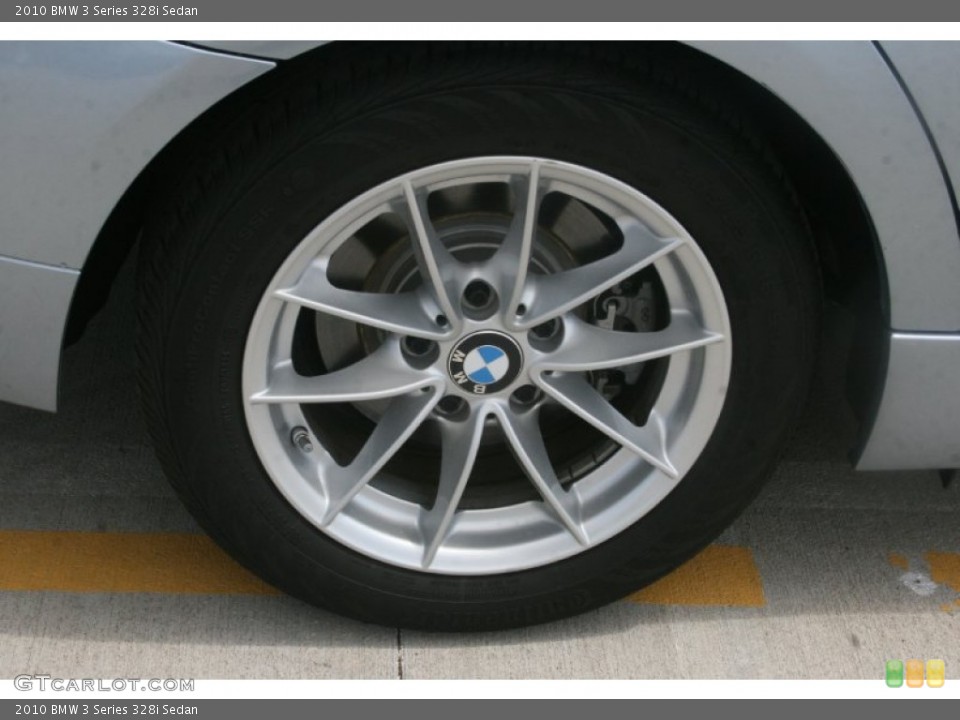 2010 BMW 3 Series 328i Sedan Wheel and Tire Photo #51096824