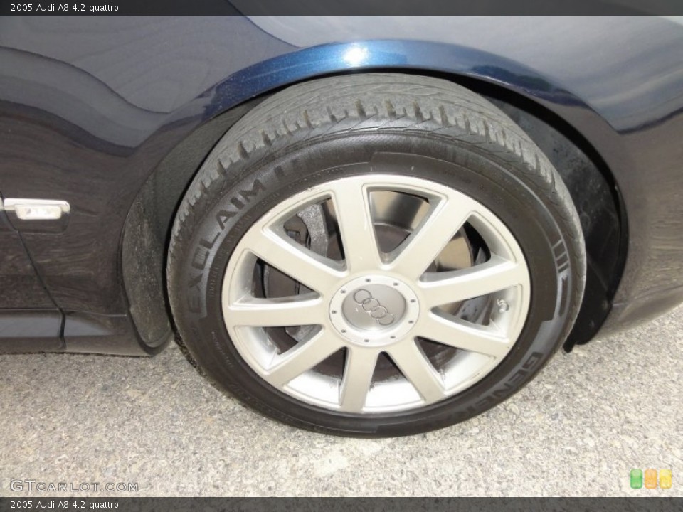 2005 Audi A8 4.2 quattro Wheel and Tire Photo #51098441