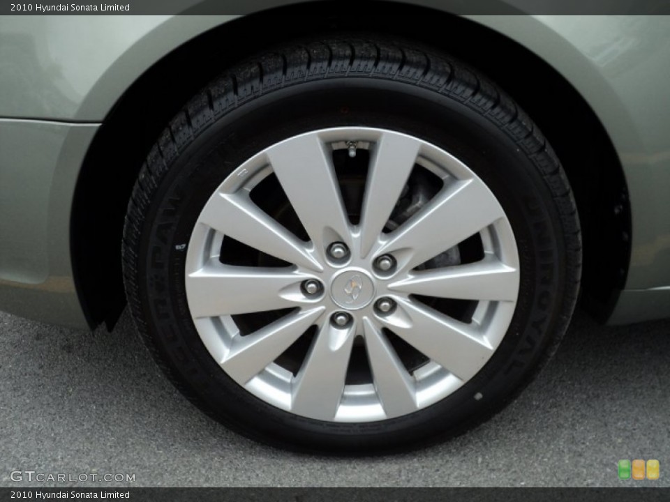 2010 Hyundai Sonata Limited Wheel and Tire Photo #51098825