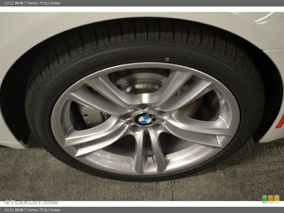 2012 BMW 7 Series 750Li Sedan Wheel and Tire Photo #51105239