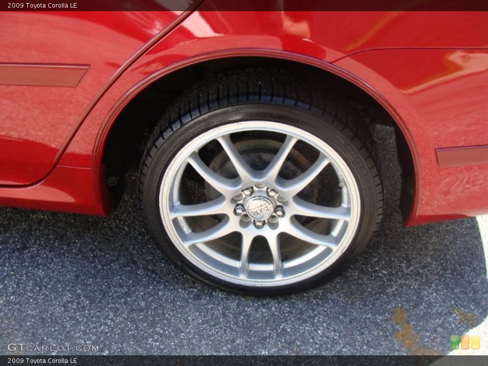 2009 Toyota Corolla Custom Wheel and Tire Photo #51105359