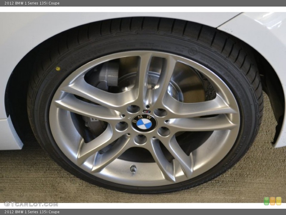 2012 BMW 1 Series 135i Coupe Wheel and Tire Photo #51105806