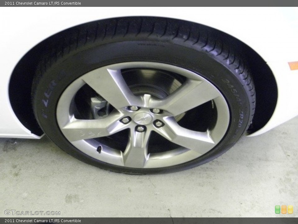 2011 Chevrolet Camaro LT/RS Convertible Wheel and Tire Photo #51113195