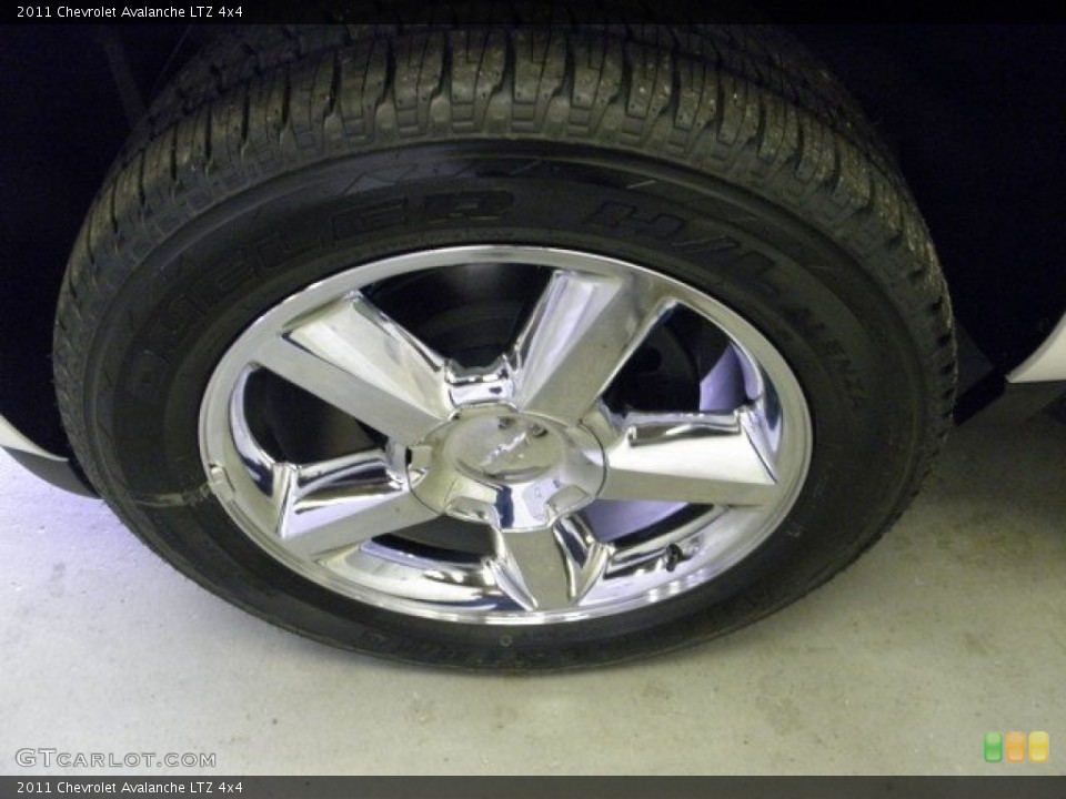 2011 Chevrolet Avalanche LTZ 4x4 Wheel and Tire Photo #51113861