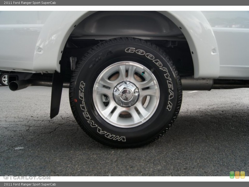 2011 Ford Ranger Sport SuperCab Wheel and Tire Photo #51117584
